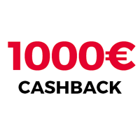 1000 EURO Cashback