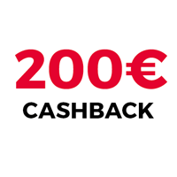 200 EURO Cashback