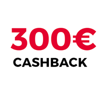 300 EURO Cashback