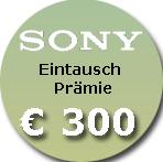 Sony Eintausch 0921 300