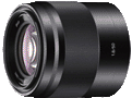 Sony SEL50F18 schwarz