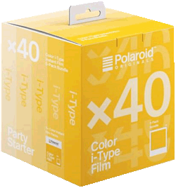 Polaroid Originals Sofort-Bild-Film I-Type Color 5er Pack